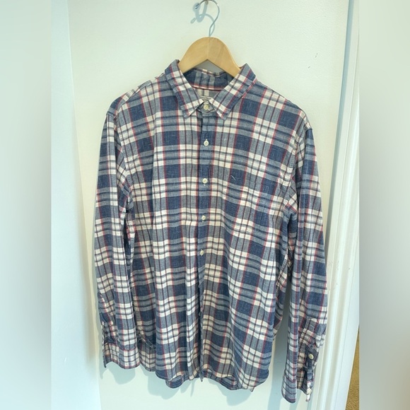 J. Crew Other - J. Crew blue plaid shirt